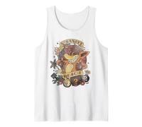 Crash Bandicoot N'Sanity Beach Retro Tattoo Art Video Game Tank Top