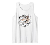 Crash Bandicoot Power Slide Crazy Crash To Win Chest Logo Tank Top