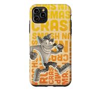 Crash Bandicoot Repeating Typography Retro Video Game Case for iPhone 11 Pro Max