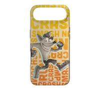 Crash Bandicoot Repeating Typography Retro Video Game Case for iPhone Air