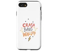 Crash Bang Wallop Lightning Laugh Logo Phrase Print Case for iPhone SE (2020) / 7/8