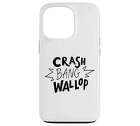 Crash Bang Wallop Sound Effect Icon Comic Style Theme Case for iPhone 13 Pro