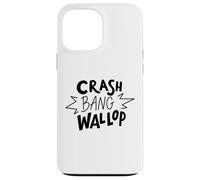Crash Bang Wallop Sound Effect Icon Comic Style Theme Case for iPhone 13 Pro Max