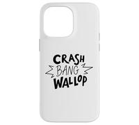 Crash Bang Wallop Sound Effect Icon Comic Style Theme Case for iPhone 14 Pro Max