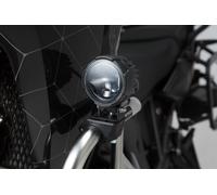 Crash bar clamps for lights Black. For ÿ 22/254/26/27/28 mm crash bars.