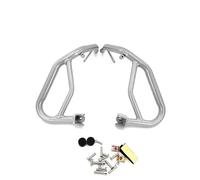 Crash Bar Engine For ADV 160 2022 2023 2024 for ADV160 Motorcycle Mudguard Fender Cover Guard Protector Bumper Front Wheel Crash Bar Crash Bars(Silver Lower)