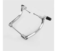 Crash Bar Engine Guard Anti Crash Frame Slider Falling Crash Protector Cover For Kawasaki For Z650RS 2022 2023 2024 Engine Guard Bumper(Silver)
