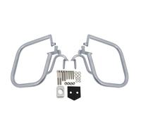 Crash Bar For BMW R1200RT R 1200 RT 2004-2013 2012 Front&Rear Engine Guard Highway Freeway Crash Bar Bumper Stunt Cage Fuel Tank Protector Engine Guard(Rear silver)