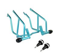 Crash Bar For CFMOTO For CF MOTO 250NK NK250 NK300 300NK NK 250 300 NK Engine Guard Bumper Crash Bars Stunt Cage Frame Protector Engine Guard(Sky Blue)