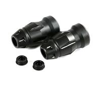 Crash Bar Guards For ZONTES For G 155 SR For G1-155 Motorcycle Accessories Bumper Anti-Drop Gguard Rod Protective Glue For G155 SR / G1 155 Motorcycle Engine Guard ( Size : 2 sets without screw )