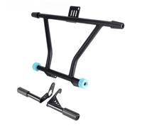 Crash Bar Kit For Softail For Low Rider S For Fat Bob | Highway Peg High 2 Step Engine Guard Crash Bar Passenger Frame Slider For Softail For Low Rider S For Fat Bob Standard 22 23
