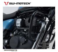SW-Motech Crash bar - Black. Royal Enfield Meteor 350 (19-)., black