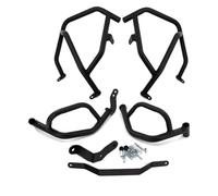 crash bars For VOGE DS525X For DSX 525 2023-2024 Motorcycle Engine Guard Upper And Lower Crash Bar Bumper Frame Protector Accessories Bars(A-Black 1 Set 2023)