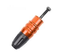 Crash Bars Motorcycle Frame Crash Pads Exhaust Sliders Crash For TMAX 530 For T-MAX 530 For TMAX500 For TMAX530 T-For MAX 500(Orange-1 Pcs)