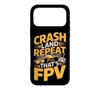 Crash Land Repeat That's FPV Drone Pilot Case for iPhone 17 Pro Max