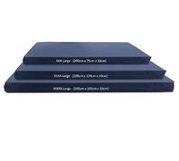 Crash Mat, Ultra Large Gym Mats, Landing, Tumbling, Critical Fall Height Tested to 3 Metres BS:EN1177 [Navy Blue, 4XL]