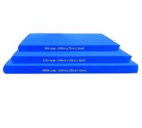 Crash Mat, Ultra Large Gym Mats, Landing, Tumbling, Critical Fall Height Tested to 3 Metres BS:EN1177 [Royal Blue, 3XL]
