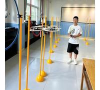 Crash-Proof Drone Trainer for Beginners, Drone Obstacle Course/Quadcopter Practice Game Competition, Indoor Flight Training Kit for Kids & Adults