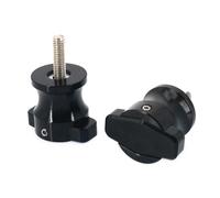 Crash Protector Motorcycle CNC Frame Stands 6MM Screws Sliders Swingarm Spools Slide For Aprilia For Shiver 750 SL750 2007-2015 2011 2012 2013 2014(Black)