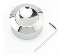 Crash Protector Motorcycle Swingarm Axle/Pivot Bolt Cover Fit For Harley Portster XL883 XL1200 2014-2022 Softail Fatboy Breakout 2018-2024 Swing Arm Covers(Chrome)