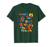 Crash Team Racing Tiki Group T-Shirt, Men, Dark Green, Small