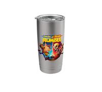 Crash Team Rumble Cortex vs Bandicoot Battle Arena Vignette Stainless Steel Insulated Tumbler