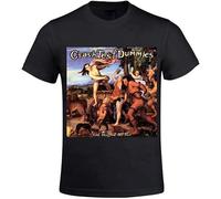 Crash Test Dummies God Shuffled His Feet Men's O-Neck Cotton Tee Shirt Black L