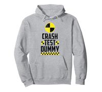 Crash Test Dummy Last Minute Costume Funny Halloween Pullover Hoodie