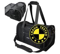 Crash-Tested & Airline Approved Dog Carrier | 3-in-1 Small Dog Car Seat, TSA Pet Carrier Airline Approved, Expandable Soft Sided Cat Bag | 5-Star Safety Rated - Best for Safe Airplane & Car Travel.