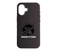 Crashed My Drone FPV Pilot Quadcopter Racing Case for iPhone 16