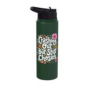 Crashing Out But Still Chosen Stainless Steel Insulated Water Bottle