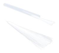 CRASPIRE 1 Box 250Pcs Faux Cat Whiskers Stuffed Animal Whiskers White Plastic Tapered Simulated Fur Needle Felting Animals Cats Whisker Supplies for DIY Crafting Face Costume Doll Making Accessories