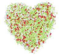 CRASPIRE 100G Polymer Clay Slices Craft Sprinkles Bulk Colorful Lime Small Mini Tube Mixed Shaped Non Edible Filler Confetti Cabochons for Nail Art Phone Case Candy Cake DIY Making Decoration