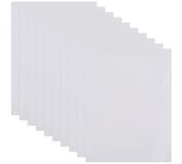 CRASPIRE 10Pcs 11.6"x8.2" Water Soluble Stabilizer Embroidery Paper Dissoluble Printable Self Adhesive Wash Away A4 Stick and Stitch Pattern for Print Draw Patterns Hand Machine Embroidery Sewing