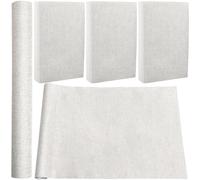 CRASPIRE 130 x 30cm Linen Book Cloth Grey for A4-A8 Books Binding Fabric Surface Paper Backed Bookcover Books Album Scrapbooking Archival DIY Covering Protector Bookcloth Bookbinding Supplies