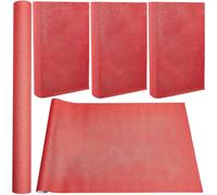CRASPIRE 150 x 43cm Linen Book Cloth Red for A3-A8 Books Binding Fabric Surface Paper Backed Bookcover Books Album Scrapbooking Archival DIY Covering Protector Bookcloth Bookbinding Supplies