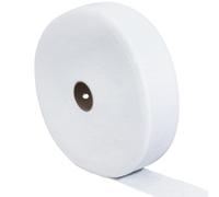 CRASPIRE 2 1/4 Inch x 36 Yard Jelly Roll Batting Strip Polyester Blend Batting Fabric Strips White Upholstery Punched Cotton Blend Cloth woven for Braided Throw Quilts Needle DIY Sewing Projects Craft