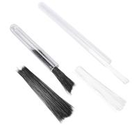 CRASPIRE 2 Colors 500Pcs Cat Whiskers Simulated Animal Whiskers 3 inch Plastic Craft Whiskers Long Simulated White Black Animal Whiskers for Crafts Needle Felting DIY Accessories