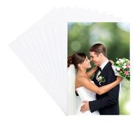 CRASPIRE 20Pcs Sublimation Metal Photo Blanks 5.9 x 3.9'' 0.5mm Thick Aluminum Picture Sign Plate White Heat Transfer Aluminums Blank DIY Printing Wall Room Decor Poster Frame Craft Personalized Gift