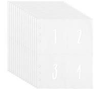 CRASPIRE 25 Pack 100 Pockets A5 Binder Sleeves 3.77x2.71” Trading Card Sleeves Ultra-Clear Kpop Photocard Sheets One-Sided 4 Pocket Photo Pages Top Loading Photo Sheet Protector for Photos