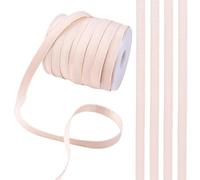 CRASPIRE 27.3yds Corset Boning Casing 3/8 Inch Beige Underwire Replacement Bra Cover Band Ribbon Plush Back Casing Hollow Elastic Channeling Tape for Sewing Accessories DIY Wedding Handmade Clothing