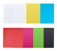 CRASPIRE 28 Pack 7 Colors Plastic Cut Cards Blank Poker Size Cards 3.4 x 2.1 Inch Rectangle Colorful Assorted Cutting Cardstocks for Poker Texas Blackjack Home Playing DIY Crafts Accessories