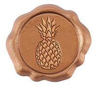 CRASPIRE 50PCS Wax Seal Stickers Pineapple Self Adhesive Sealing Wax Stamp Fruit Envelope Seals Wax Seal Stamp for Sealing Envelope Cards Gift Invitation Scrapbooking
