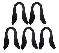 CRASPIRE 600pcs Black Quilling Paper Strips Set Width 3mm Length 39cm Origami Paper Quilling Art Strips for Craft Enthusiast Adults Beginner DIY Hand Craft Christmas