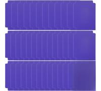 CRASPIRE 60Pcs Plastic Card Dividers Trading Card Dividers Plastic Slate Blue Index Playing 3.7 x 2.8 Inch Board Cardstock Separators Sheets for Trading Standard Storage Boxes MTG Sports TCG Separator