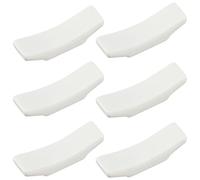 CRASPIRE 6Pcs Ceramic Chopstick Rests Japenese Chopsticks Holders White Chopsticks stands for Home, Hotel, Restaurant Durable Chopsticks Holders, Spoon Fork Stand Rack Set Decoration Kitchen Gift