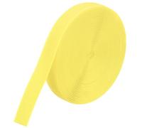CRASPIRE 82Ft x 1in Yellow Carpet Marker Strips Classroom Nylon Floor Tape Reusable Spots Sit Dots Cable Ties Flow Line Hook Social Distance for School Teacher Decoration Preschool Daycare Office