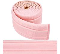 CRASPIRE 88 x 3in Pink Crown Molding Peel and Stick Self Adhesive Flexible Foam Trim Sticky Decorative Wallpaper Border Wall 3D Edging Foam Baseboard Mirror Border Wall Base Hotel DIY Decor