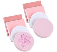 CRASPIRE 8Pcs 4 Styles Pink Rubber Carving Blocks Round Square Linoleum Blocks for Printmaking Stamp Soft Rubber Crafts DIY Crafting Scrapbook Beginners Professional