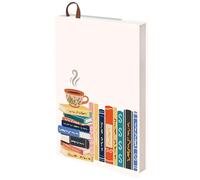 CRASPIRE A5 Book Sox Book Sleeve Cover Jumbo Print 12.4x8.8Inch Nylon Fabric School Book Protector Fits Hardcover Textbooks up to A5 below Easy to Put On Jacket Washable Reusable